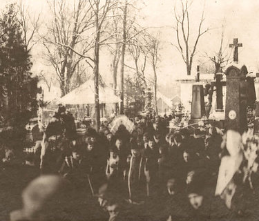 Dr.J.Basanavičiaus laidotuvės.