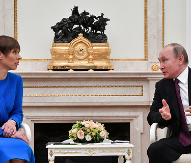 K.Kaljulaid ir V.Putino susitikimas Maskvoje