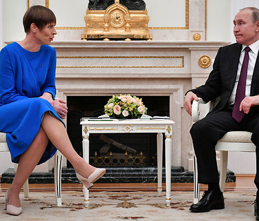 K.Kaljulaid ir V.Putino susitikimas Maskvoje