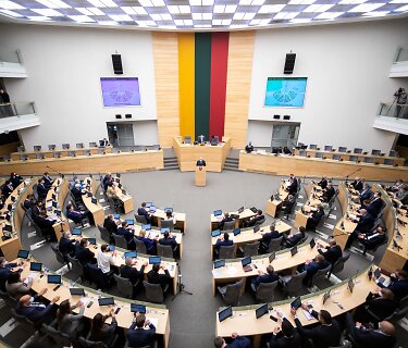 Naujasis Seimas renka Seimo vadovybę