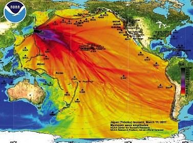 15min nuotr./Originalus NOAA grafikas su legenda