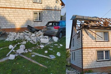 Lenkija numu&scaron;ė Rusijos dronus