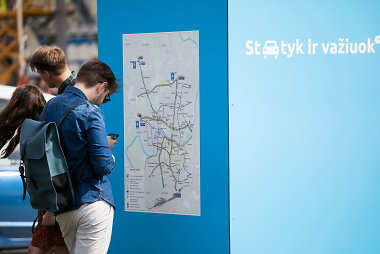 „Statyk ir važiuok“