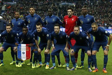 Prancūzijos futbolo rinktinė