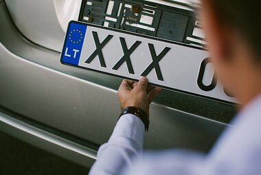 Automobilio registracijos numeris