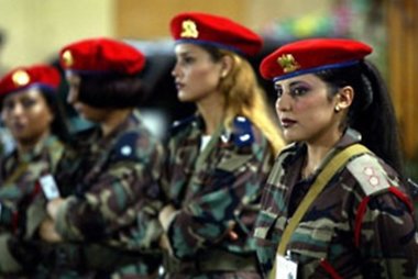 Muamaro Kadhafi moterys
