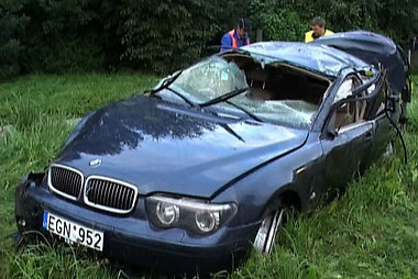 BMW avarija