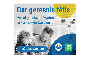„Dar geresnis tėtis“