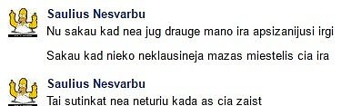 Susirašinėjimo su fiktyvios santuokos tarpininku ištrauka.