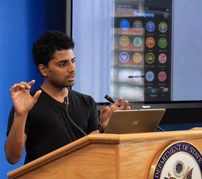 wikimedia.org nuotr./Naveenas Selvadurai (32 m.) - socialinės svetainės „Foursquare“ įkūrėjas
