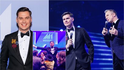 M1 muzikos apdovanojimai atskleidžia VIP zonos pokyčius, &scaron;alia Mėlyno kilimo &ndash; Pauliaus Vaitiekūno pokalbių &scaron;ou