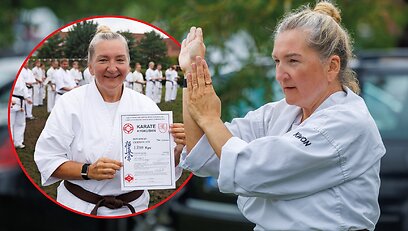 Austėja Landsbergienė atvirai &ndash; apie i&scaron;kovotą juodąjį karatė diržą: &bdquo;Nepasakyčiau, kad norėjau tiesiog mu&scaron;tis&ldquo;