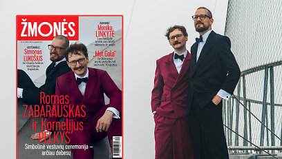 Vestuves at&scaron;ventę Romas Zabarauskas ir Kornelijus Pelkys: &bdquo;Dabar į lovą kavą atne&scaron; nebe vaikinas, o vyras&ldquo;