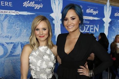 Kristen Bell ir Demi Lovato