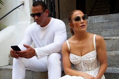 Jennifer Lopez ir Alexas Rodriguezas