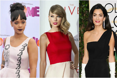 Rihanna, Taylor Swift, Amal Clooney