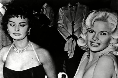 Sophia Loren ir Jayne Mansfield (1957 m.)