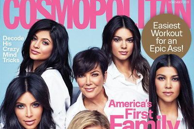 Kylie, Kris ir Kendall Jenner bei Kim, Khloe ir Kourtney Kardashian