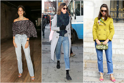 Leandra Medine, Alexa Chung, gatvės stileiva