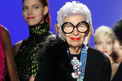 Mados ikona Iris Apfel