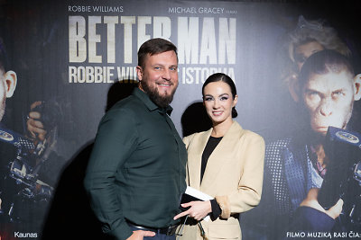  Better Man: Robbie Williams istorija -  išankstinė filmo peržiūra