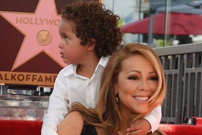 Mariah Carey su sūnumi Moroccanu