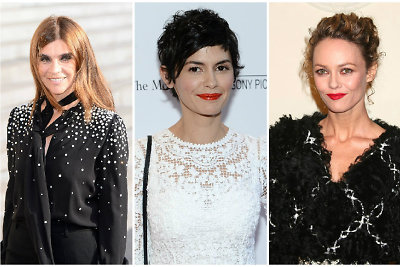 Carine Roitfeld, Audrey Tautou, Vanessa Paradis