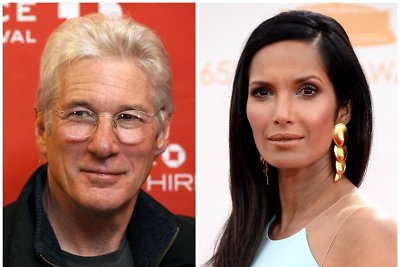 Richardas Gere'as ir Padma Lakshmi