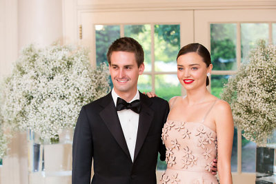 Miranda Kerr ir Evanas Speigelis