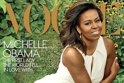 Michelle Obama „Vogue“ viršelyje