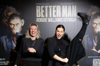  Better Man: Robbie Williams istorija -  išankstinė filmo peržiūra