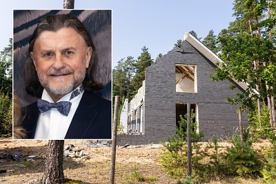 Po savivaldybės kaltinimų – vilą griaunančio A.Boso atkirtis: „Prašome tiek, kiek išleidome“