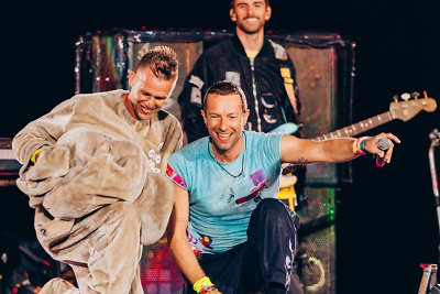 Dominykas Gužauskas grupės „Coldplay“ koncerte Vienoje