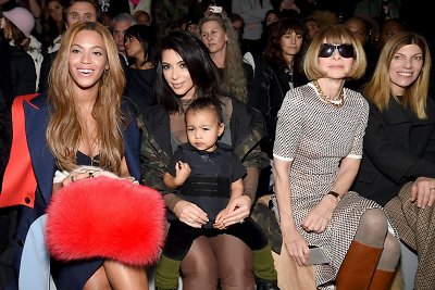 Beyonce, Kim Kardashian su dukra North ir Anna Wintour 