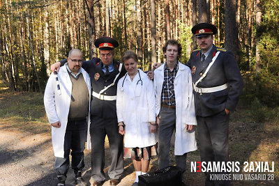 Filme „Nesamasis laikas“ Gabrieliui Liaudanskui-Svarui teko milicininko vaidmuo