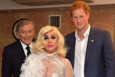 Tony Bennettas, Lady Gaga ir princas Harry