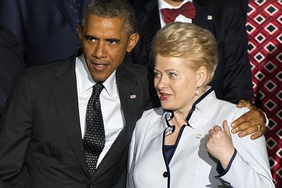 Dalia Grybauskaitė ir Barackas Obama