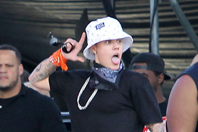 Justinas Bieberis „Coachella“ festivalyje 2014 m.