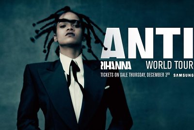 Rihannos pasaulinio koncertų turo „Anti World Tour“ vinjetė