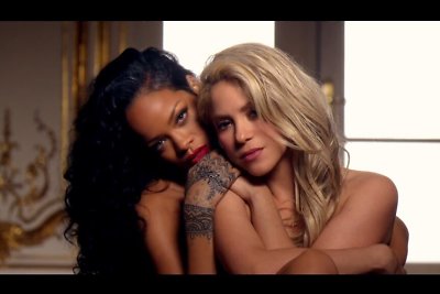 Shakira ir Rihanna dainos „Can't Remember to Forget You“ vaizdo klipe