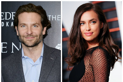 Bradley Cooperis ir Irina Shayk