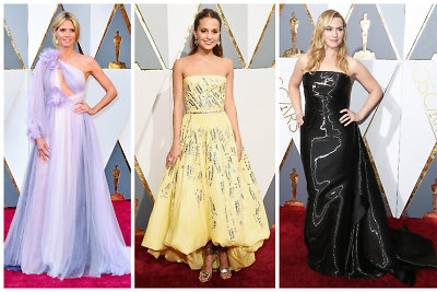 Heidi Klum, Alicia Vikander, Kate Winslet ir Olivia Wilde