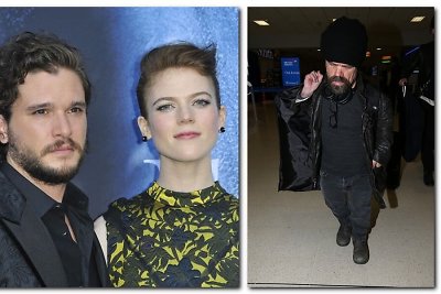 Peteris Dinklage'as  atvyko į kolegų Kito Haringtono ir Rose Leslie vestuves