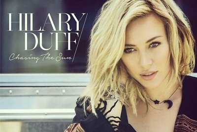 Hilary Duff singlo „Chasing the Sun“ viršelis