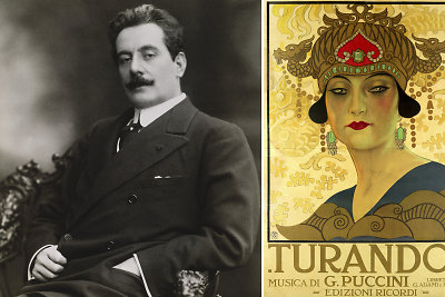 Giacomo Puccini / Vida Press ir Getty nuotraukos