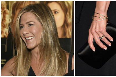 Jennifer Aniston pirmą kartą po vestuvių pasirodė viešumoje