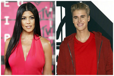 Kourtney Kardashian ir Justinas Bieberis