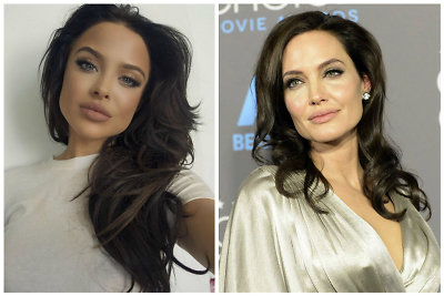 Mara Teigen ir Angelina Jolie