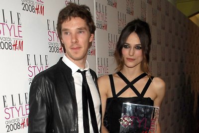 Benedictas Cumberbatchas ir Keira Knightley