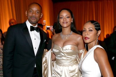 Willas Smithas, Rihanna ir Jada Pinkett Smith